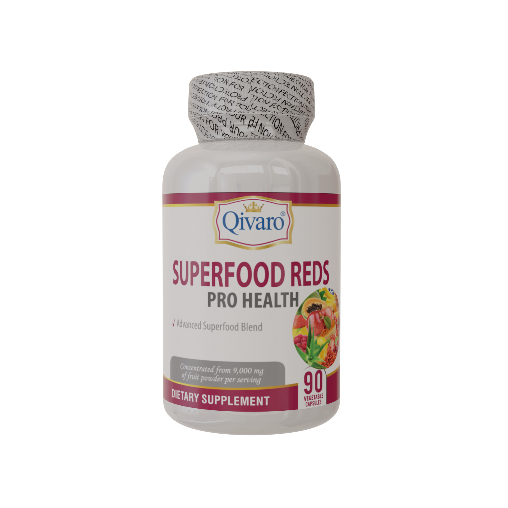QIH101_Superfood Reds Pro Health_90 veggie capsules