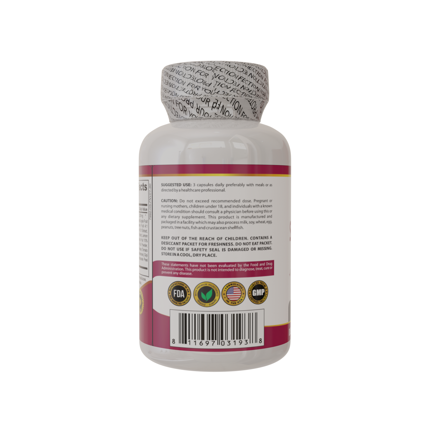 QIH101_Superfood Reds Pro Health_90 veggie capsules