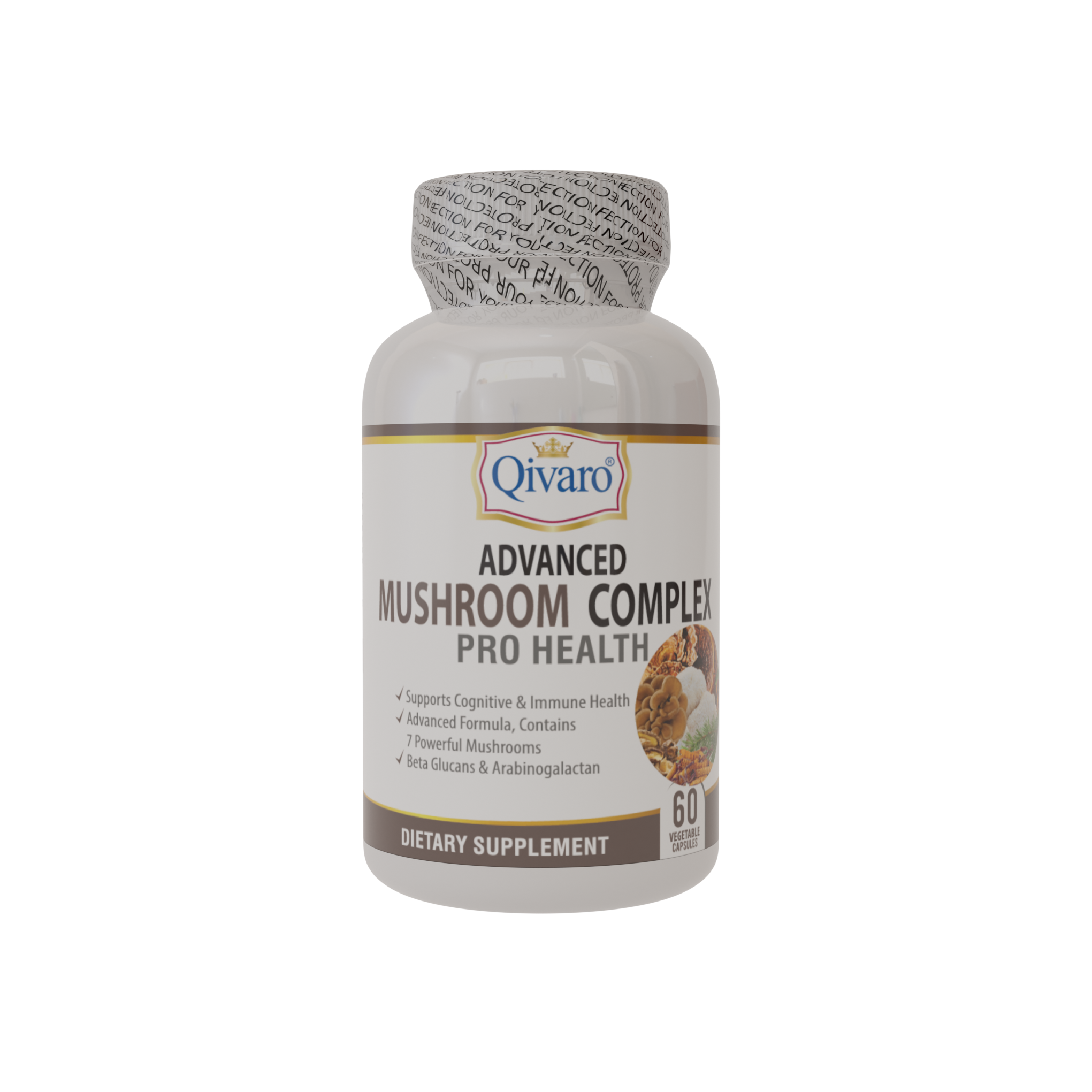 QIH117_Advanced Mushroom Complex_30 Veggie Capsules