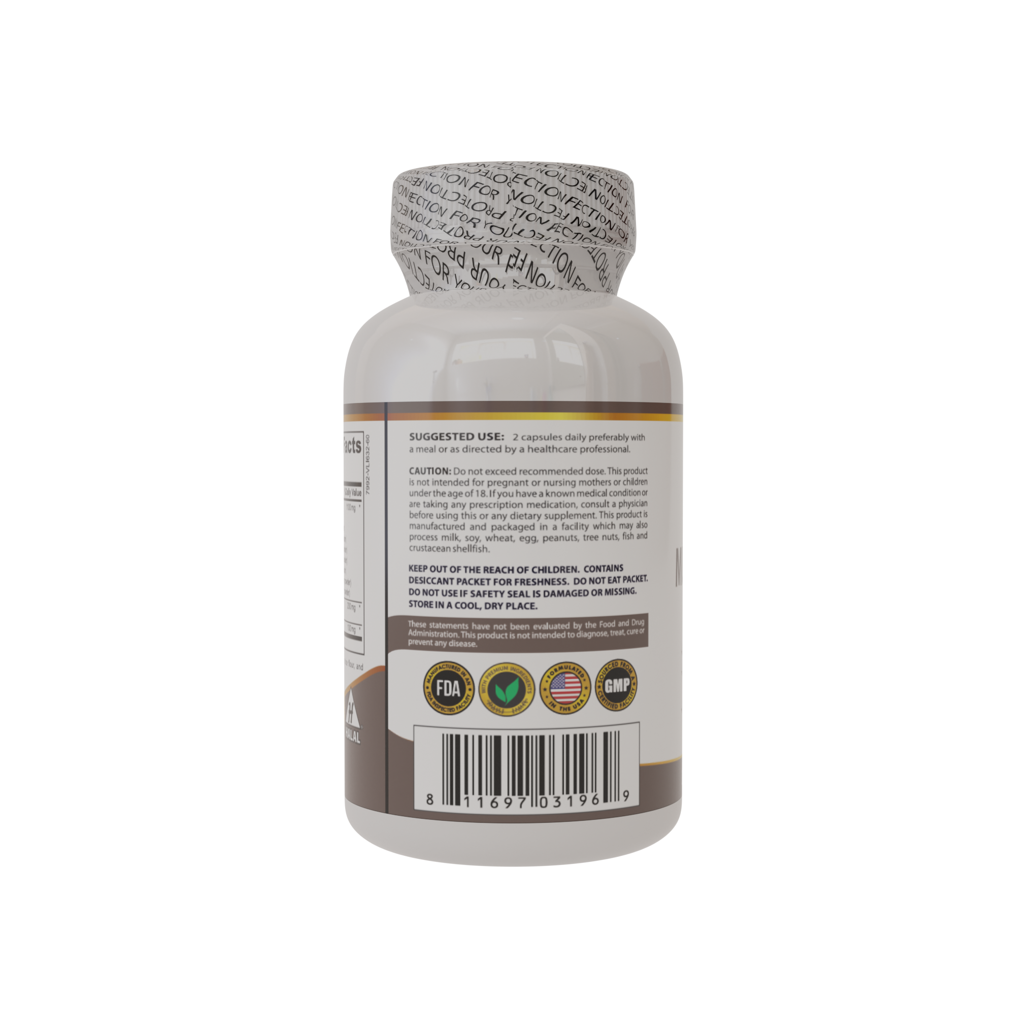 QIH117_Advanced Mushroom Complex_30 Veggie Capsules