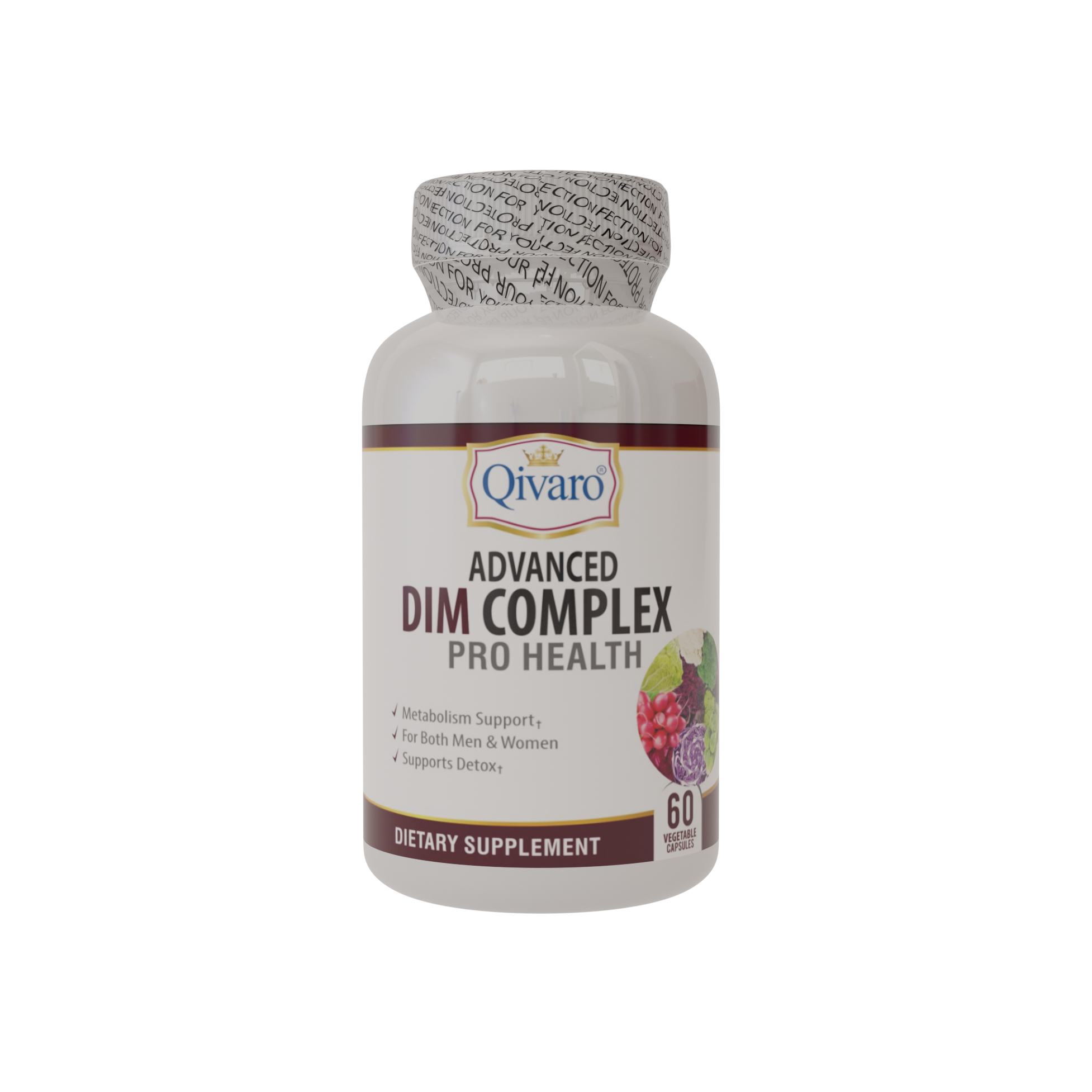 QIH811_Advanced DIM Complex Pro Health by Qivaro_60 veggie capsules