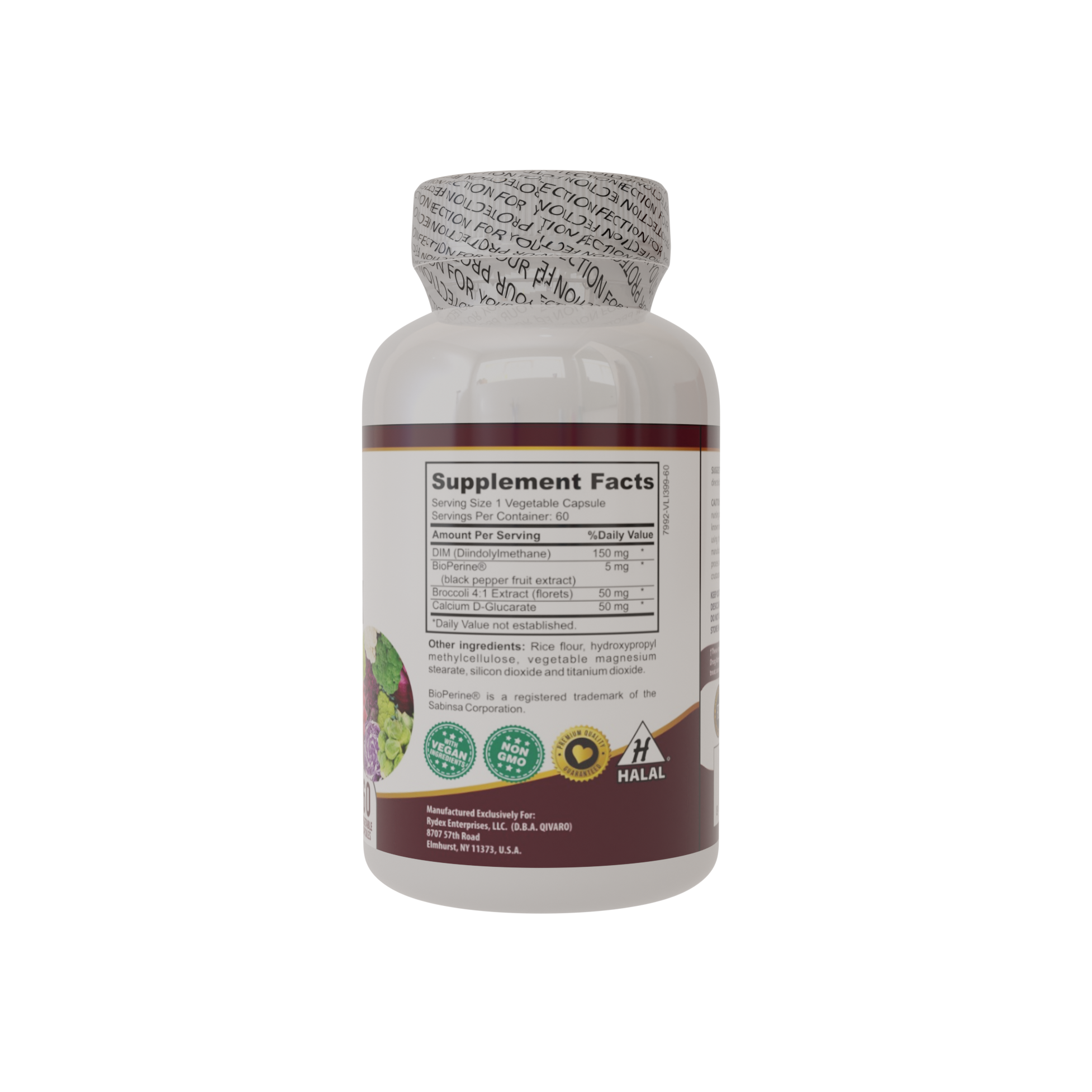 QIH811_Advanced DIM Complex Pro Health by Qivaro_60 veggie capsules