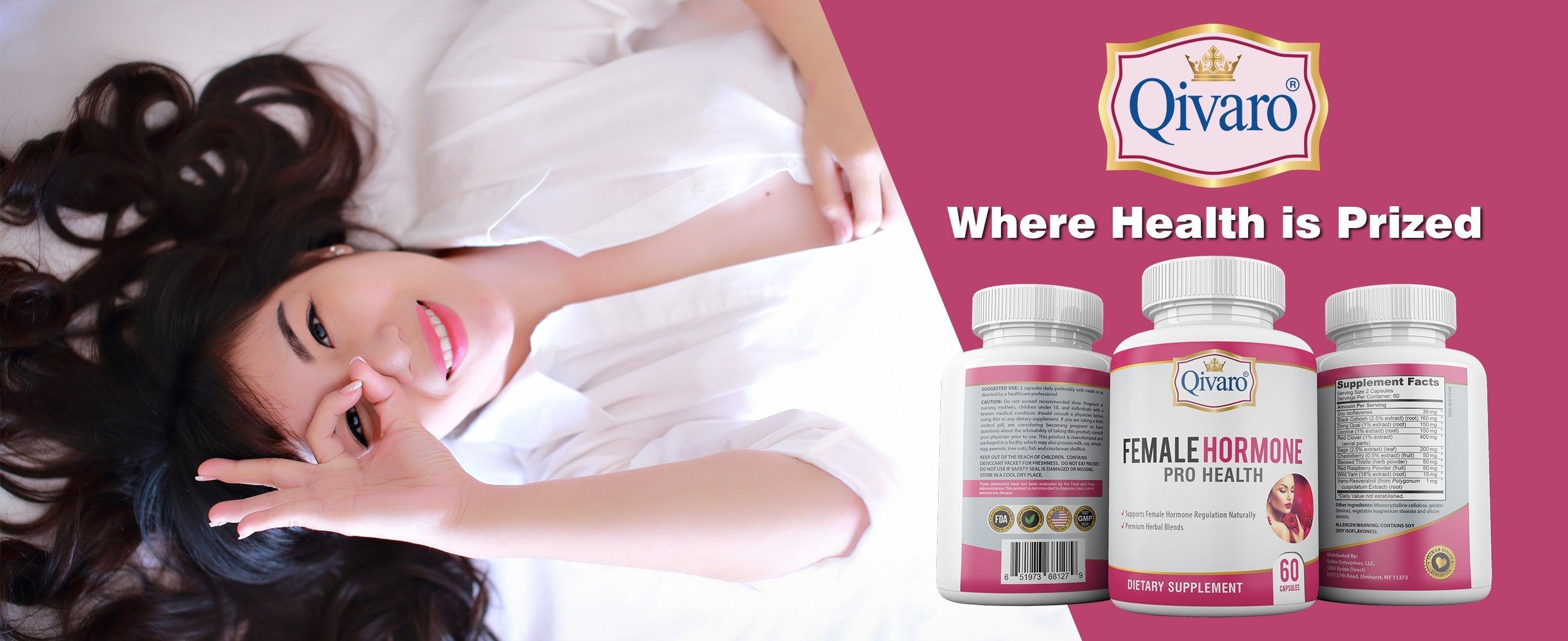 QIH40_Female Hormone Pro Health_60 capsules
