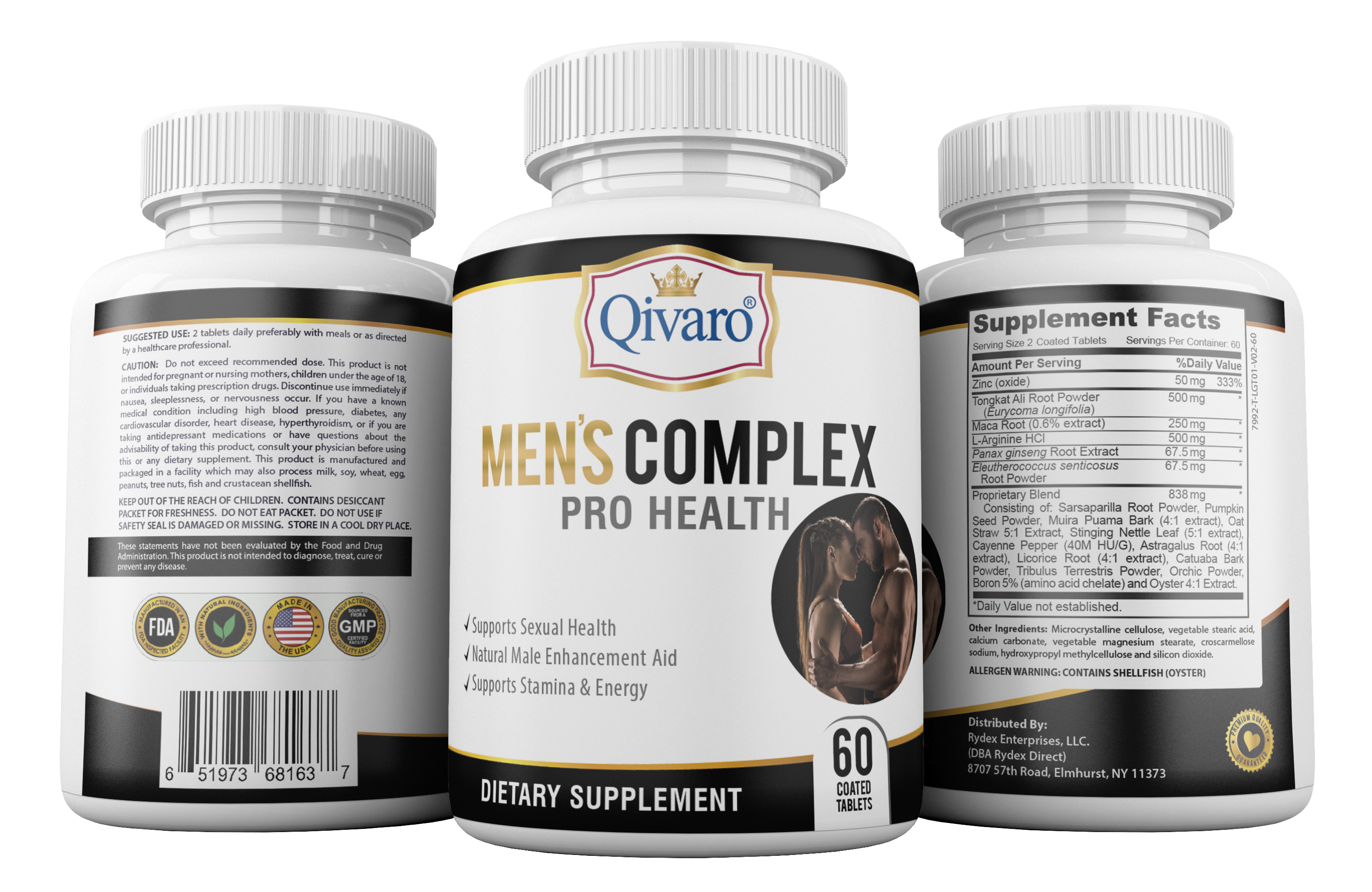 QIH46_Mens Complex Pro Health_60 coated tablets