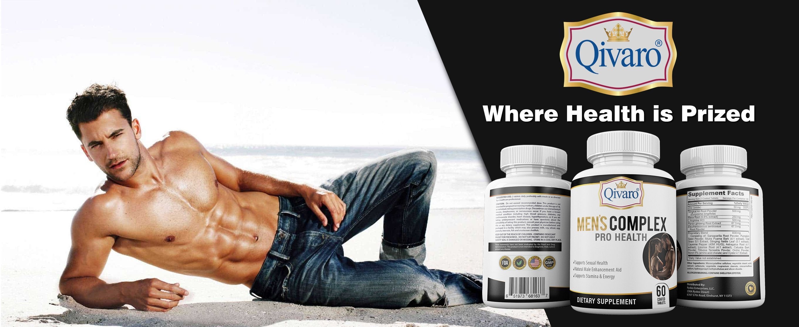 QIH46_Mens Complex Pro Health_60 coated tablets