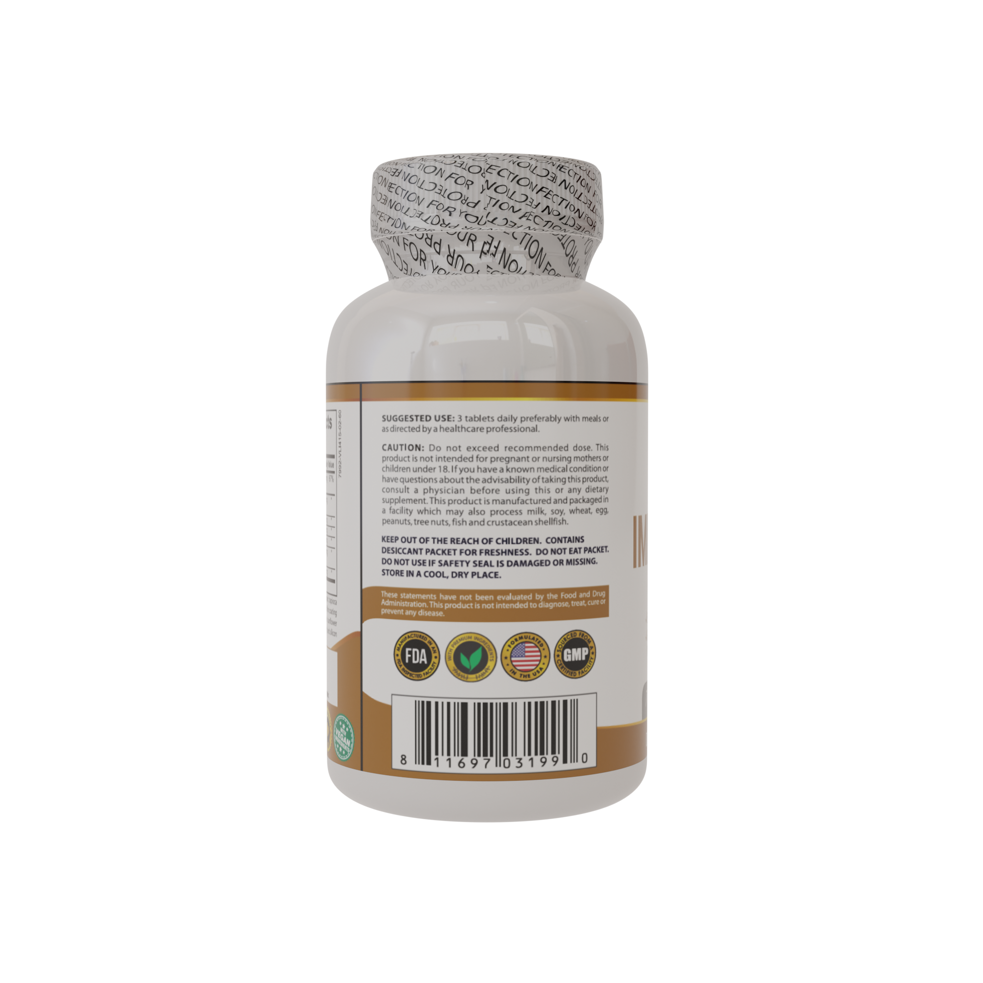 QIO02-Organic Immune Complex by Qivaro_60 tablets