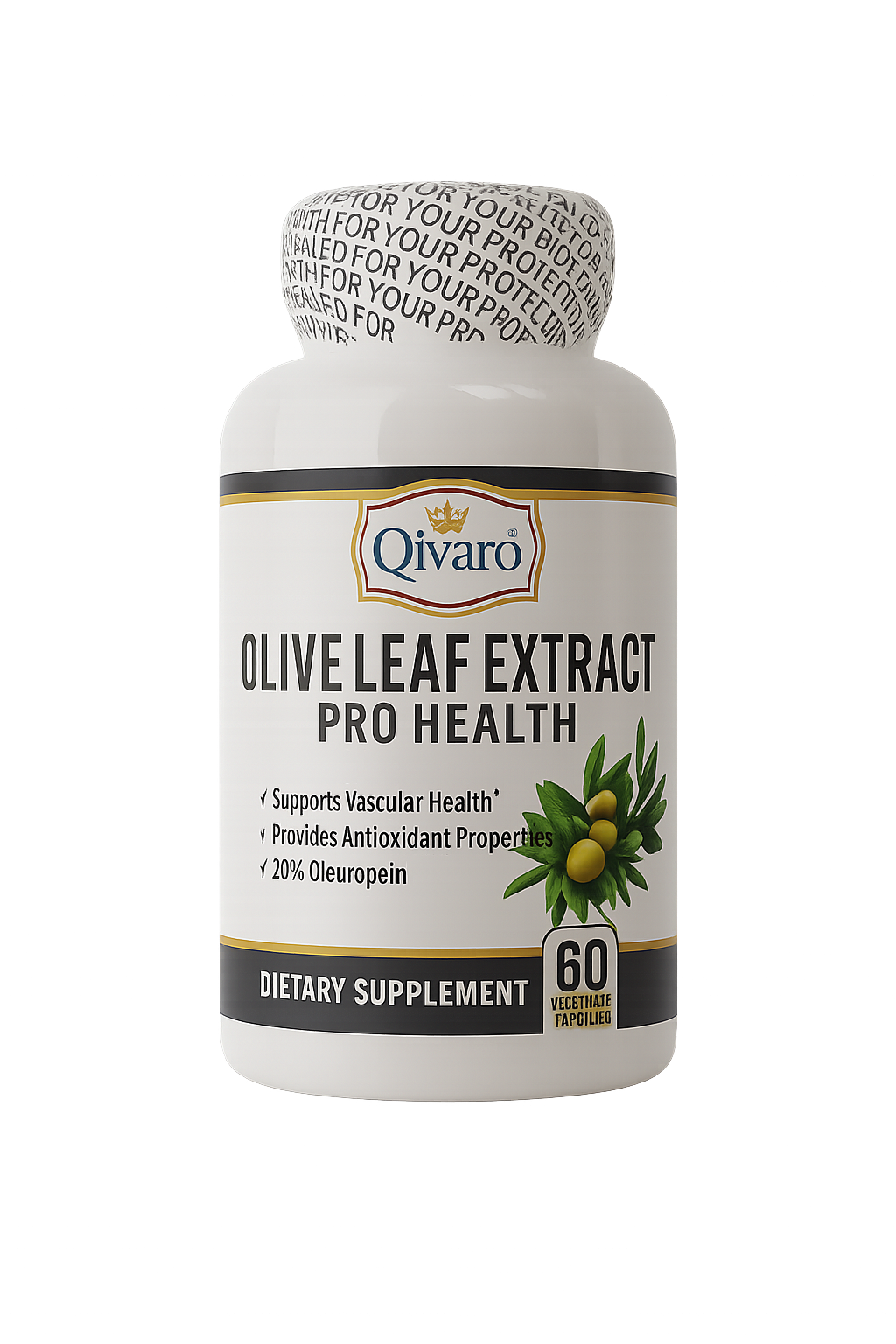 QIH122_Olive Leaf Extract_60 Veggie Capsules