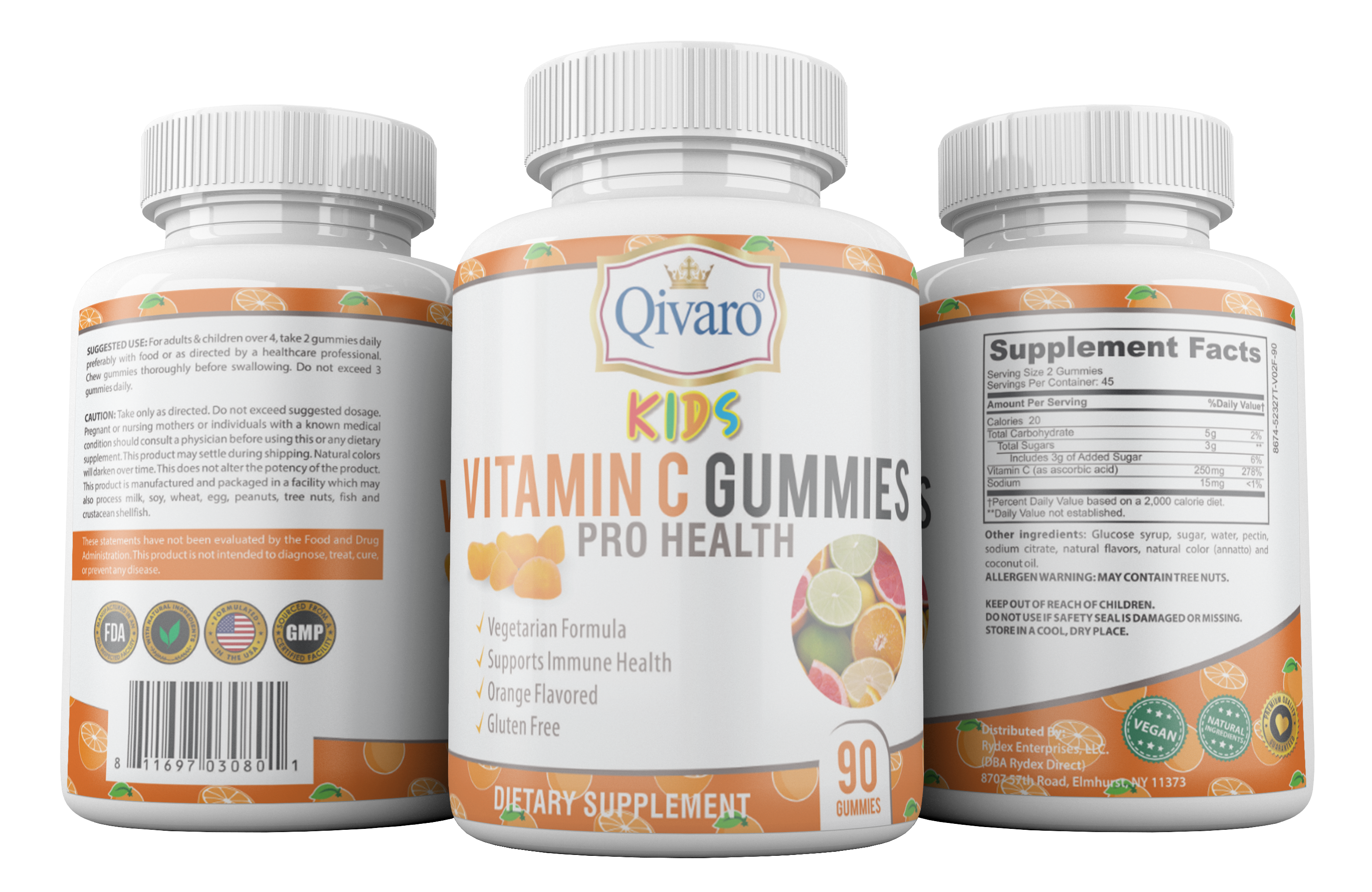 QKG04: Kids Vitamin C Gummies Pro Health