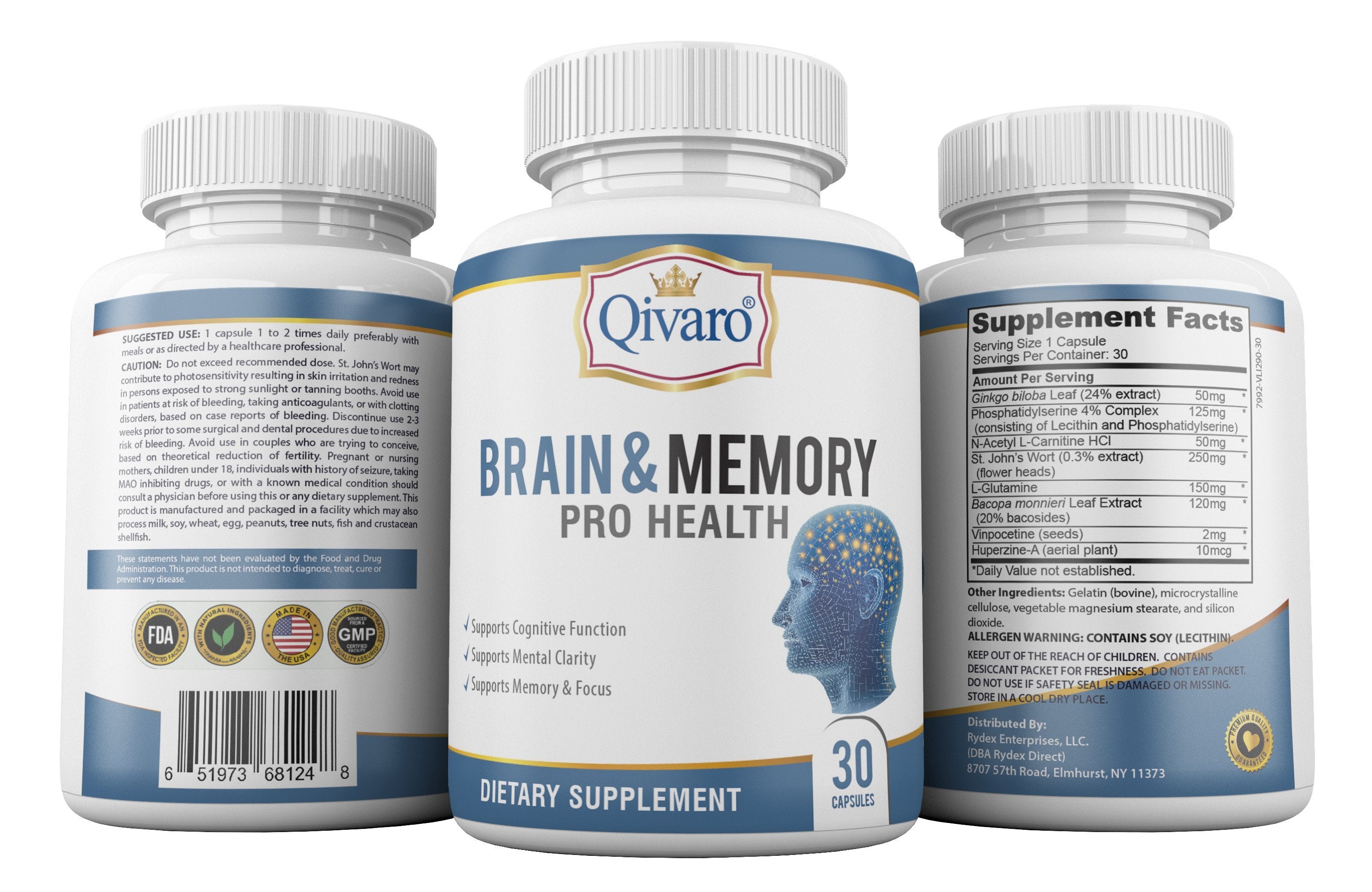 SKU:QIH11-Brain & Memory Pro Health