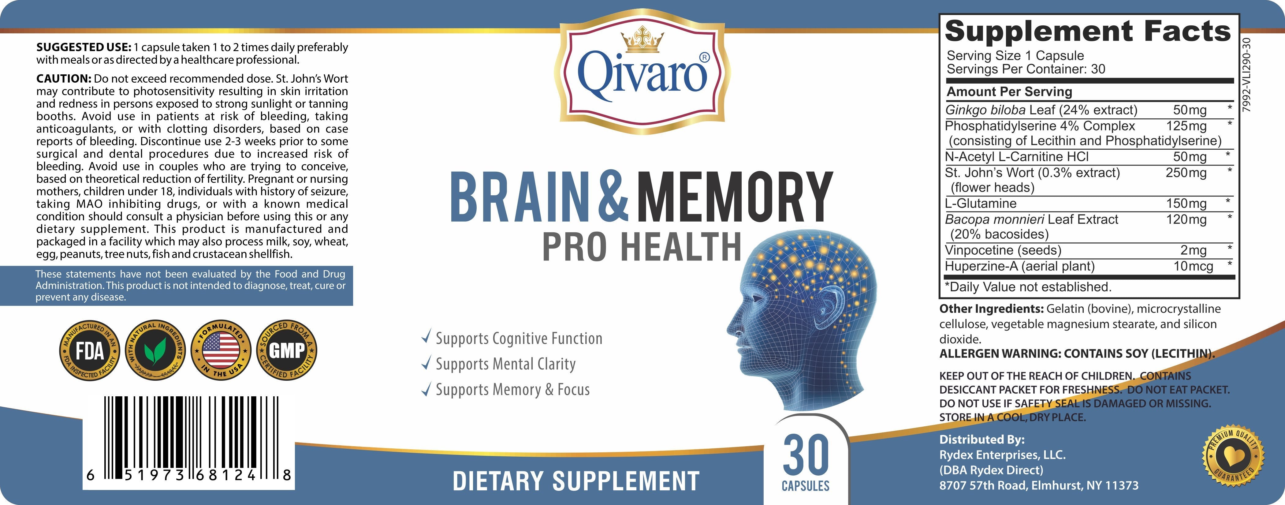 Brain & Memory Pro Health