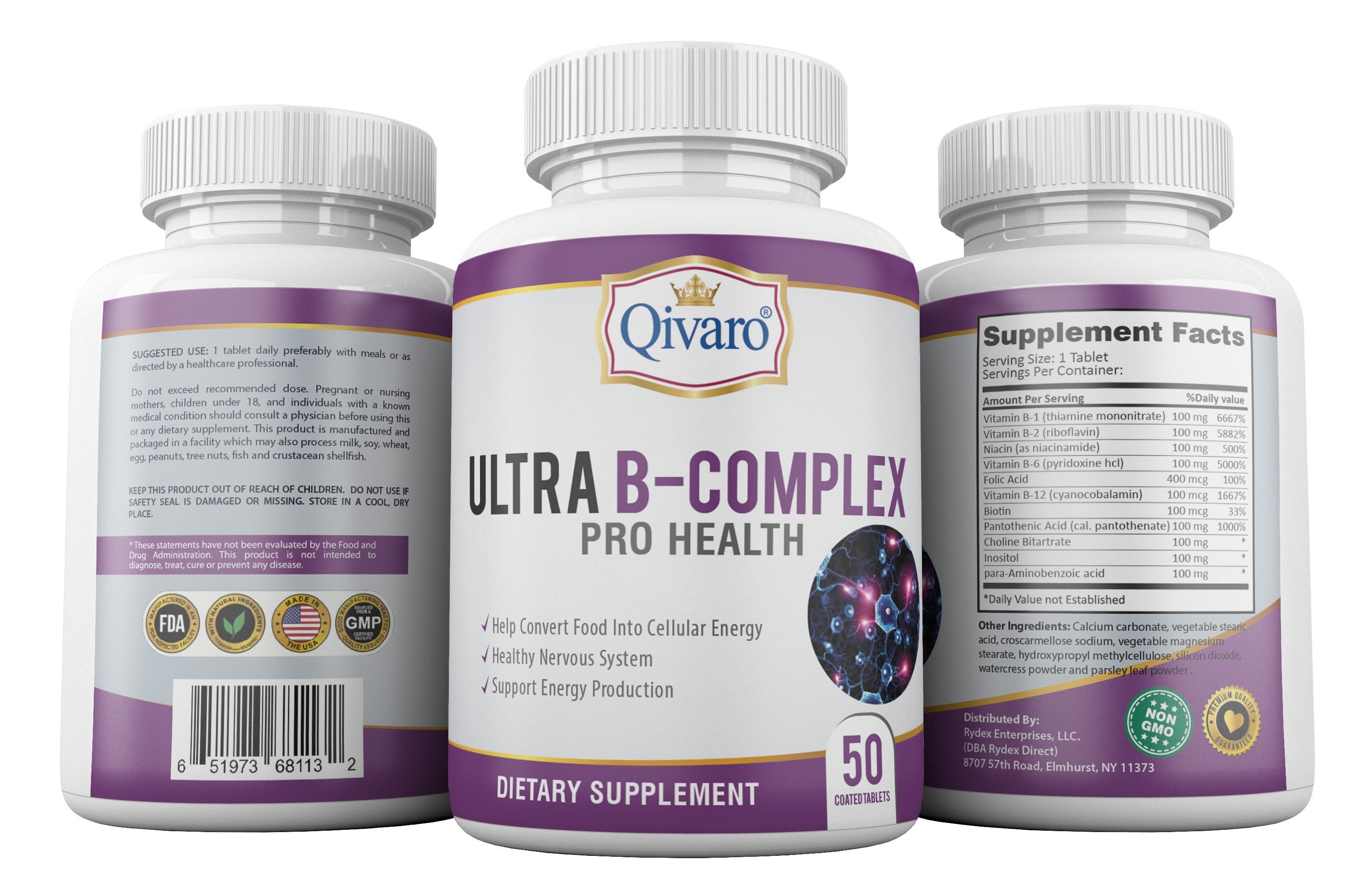 SKU:QIH13-Ultra B-Complex Pro Health