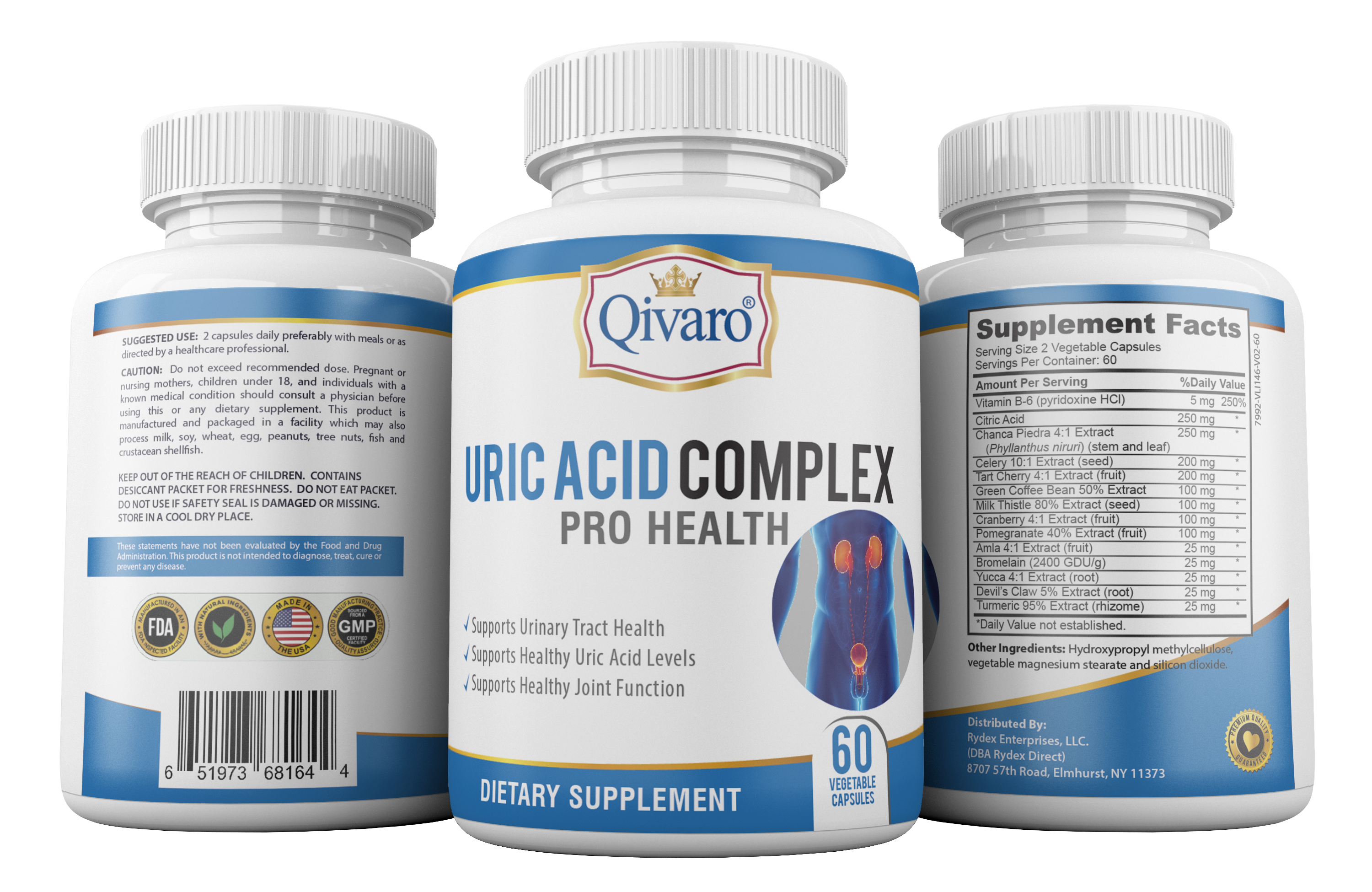 QIH17: Uric Acid Complex Pro Health