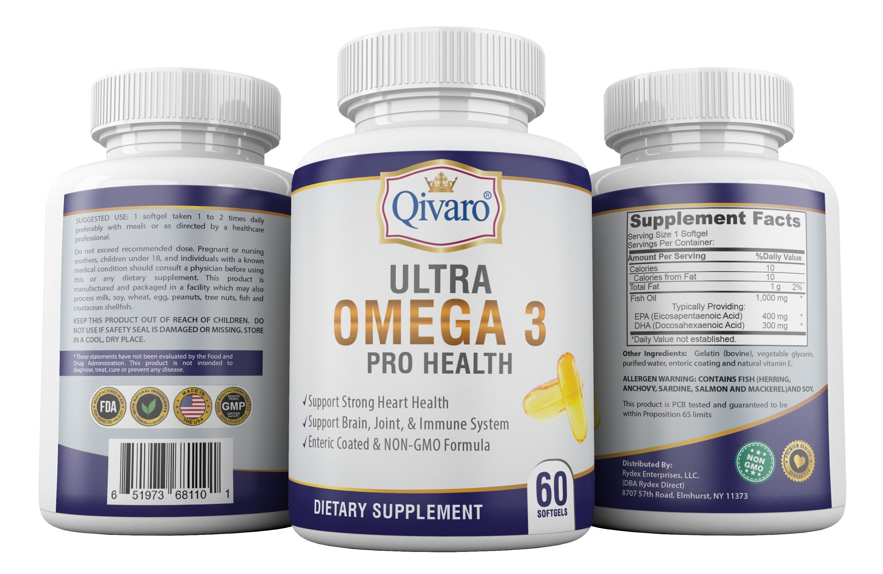 QIH18:: Ultra Omega 3 Pro Health