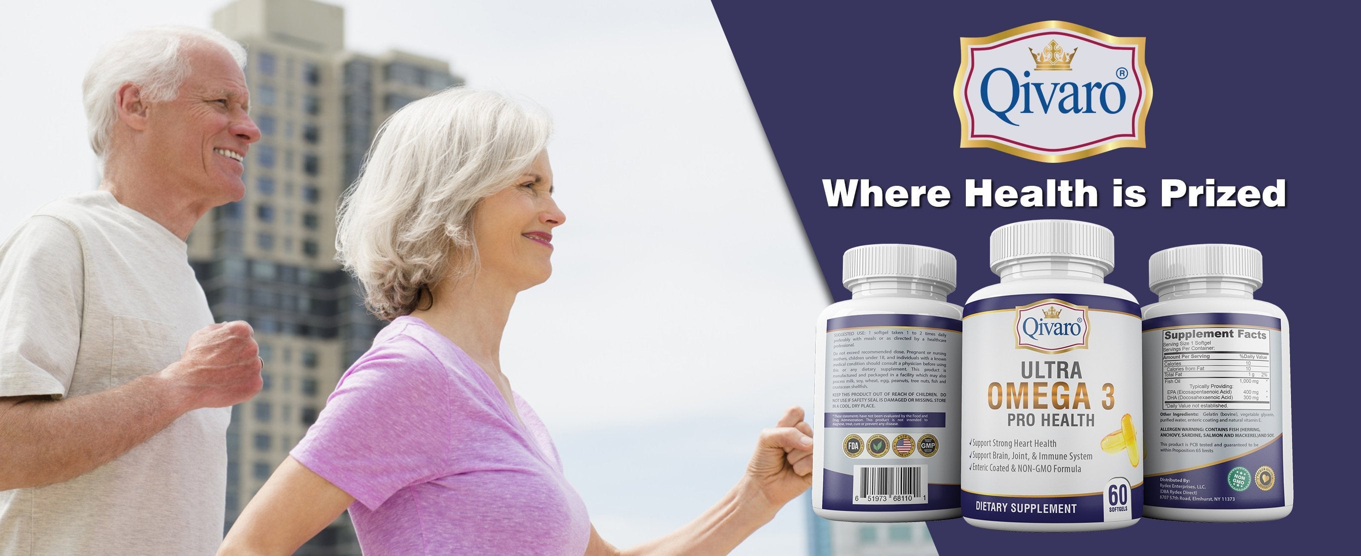 QIH18_Ultra Omega 3 Pro Health_60 softgels