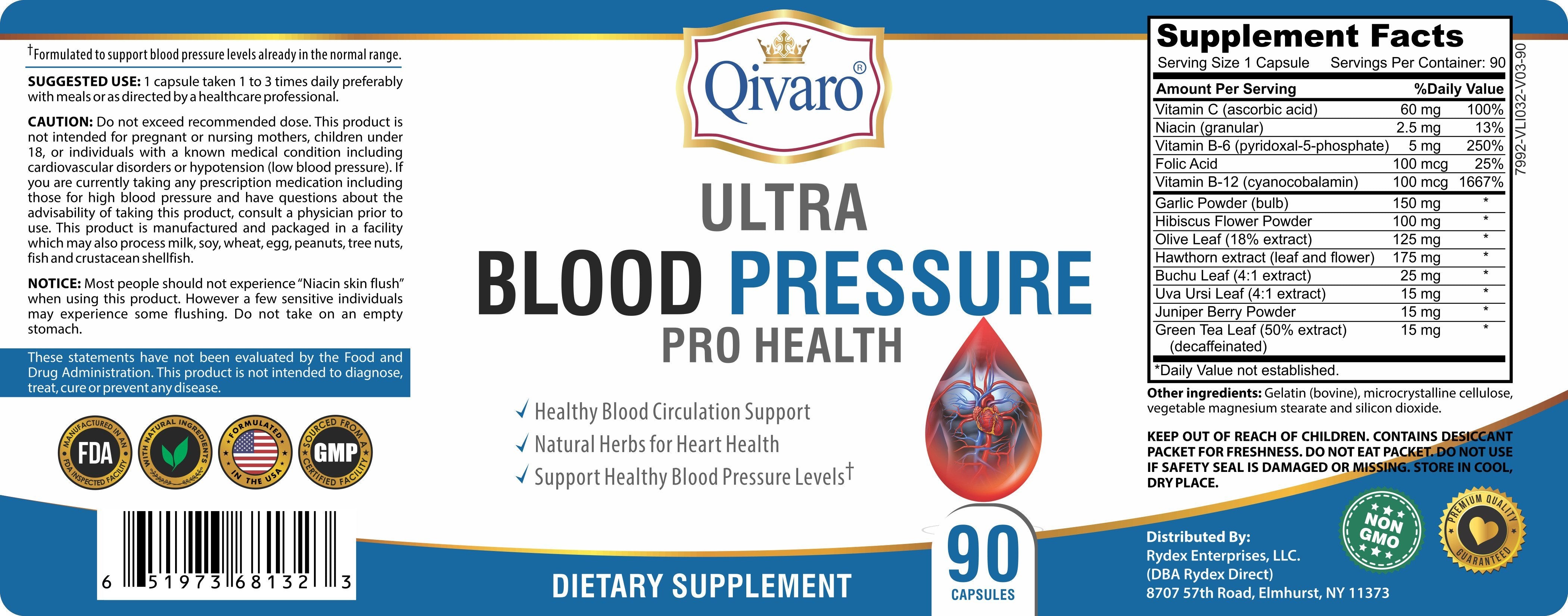 QIH20: Ultra Blood Pressure Pro Health