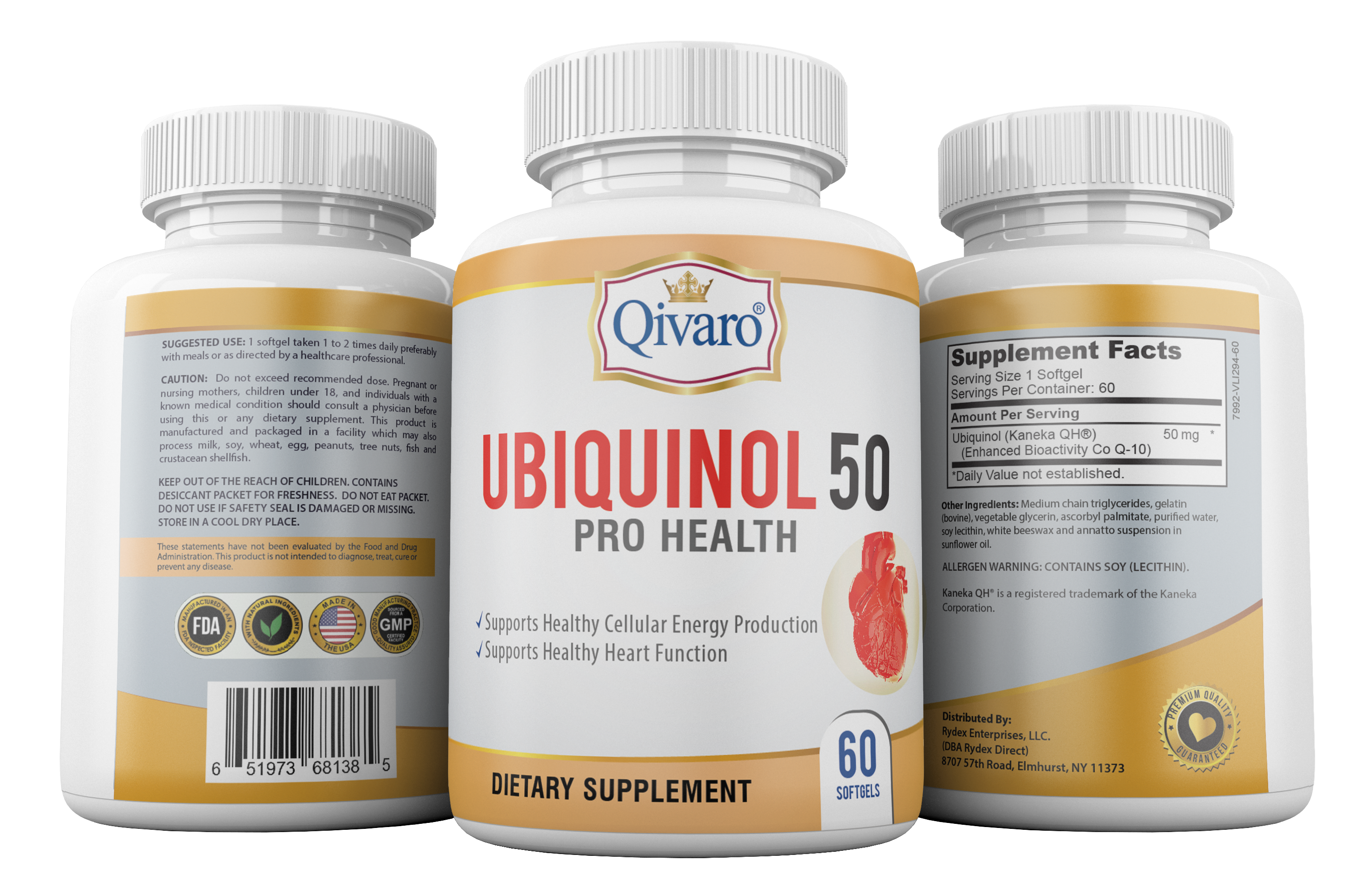 QIH23: Ubiquinol 50 Pro Health