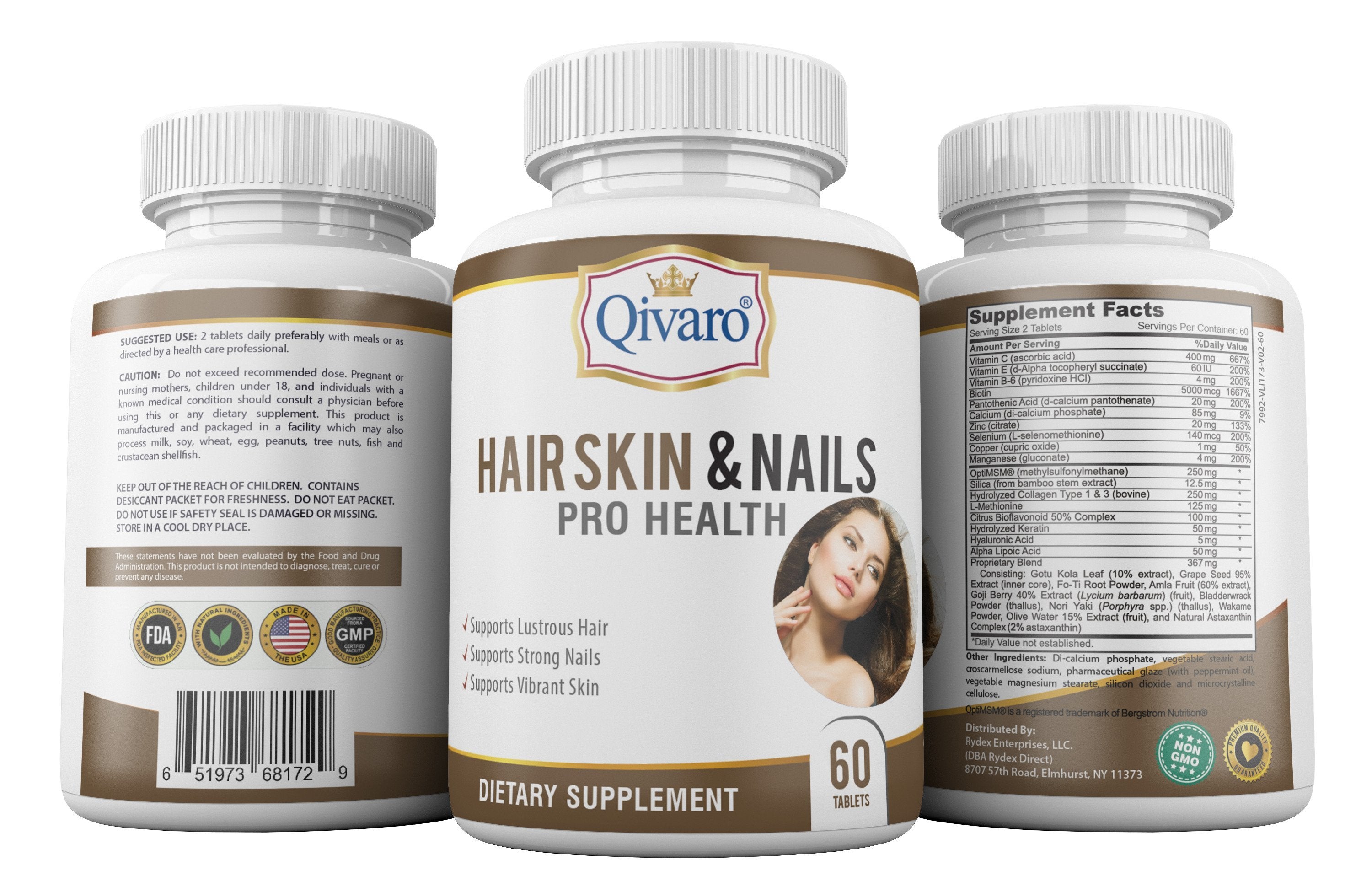 SKU:QIH43a-Hair Skin & Nails Pro Health