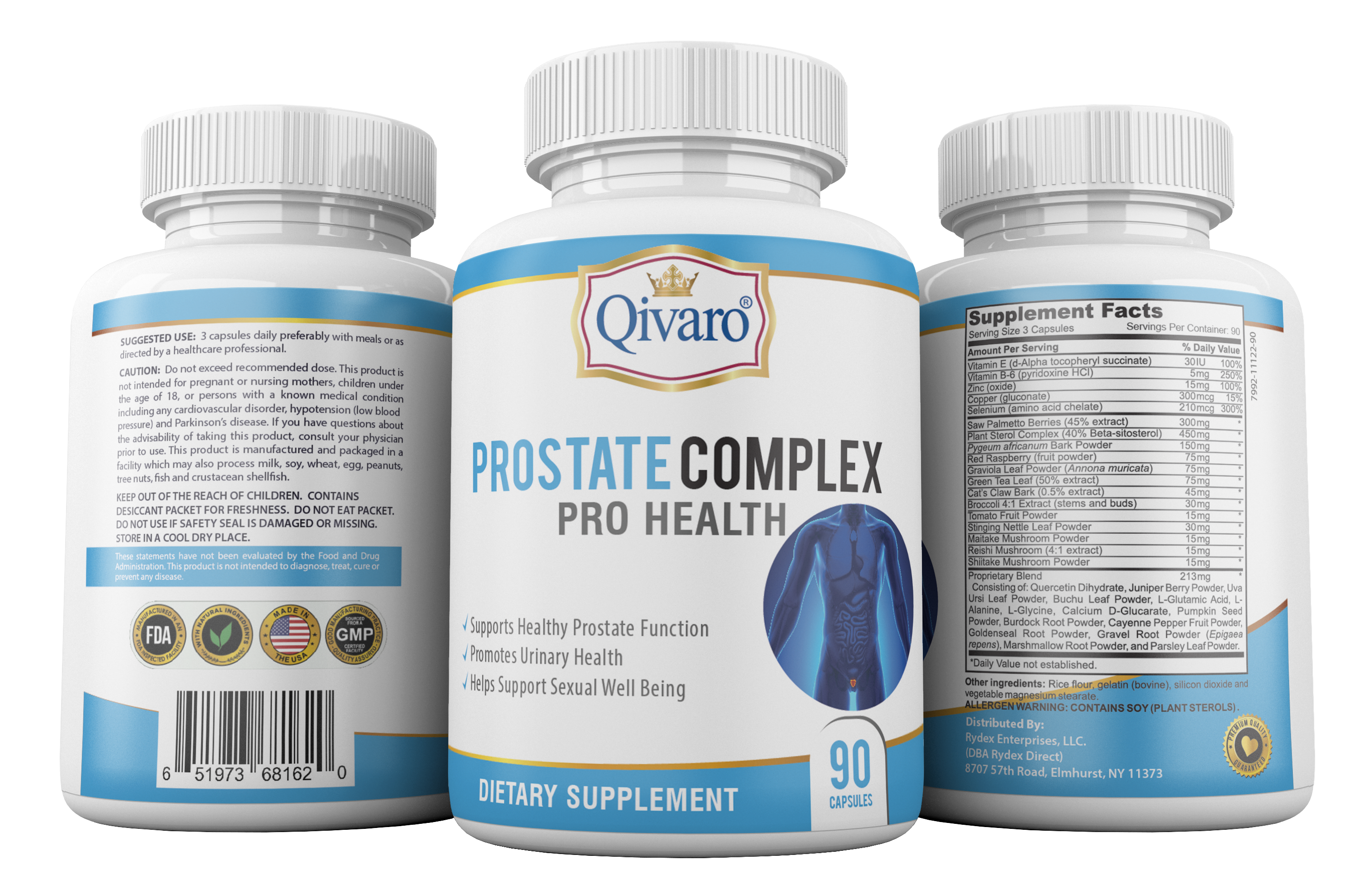 QIH45: Prostate Complex Pro Health by Qivaro