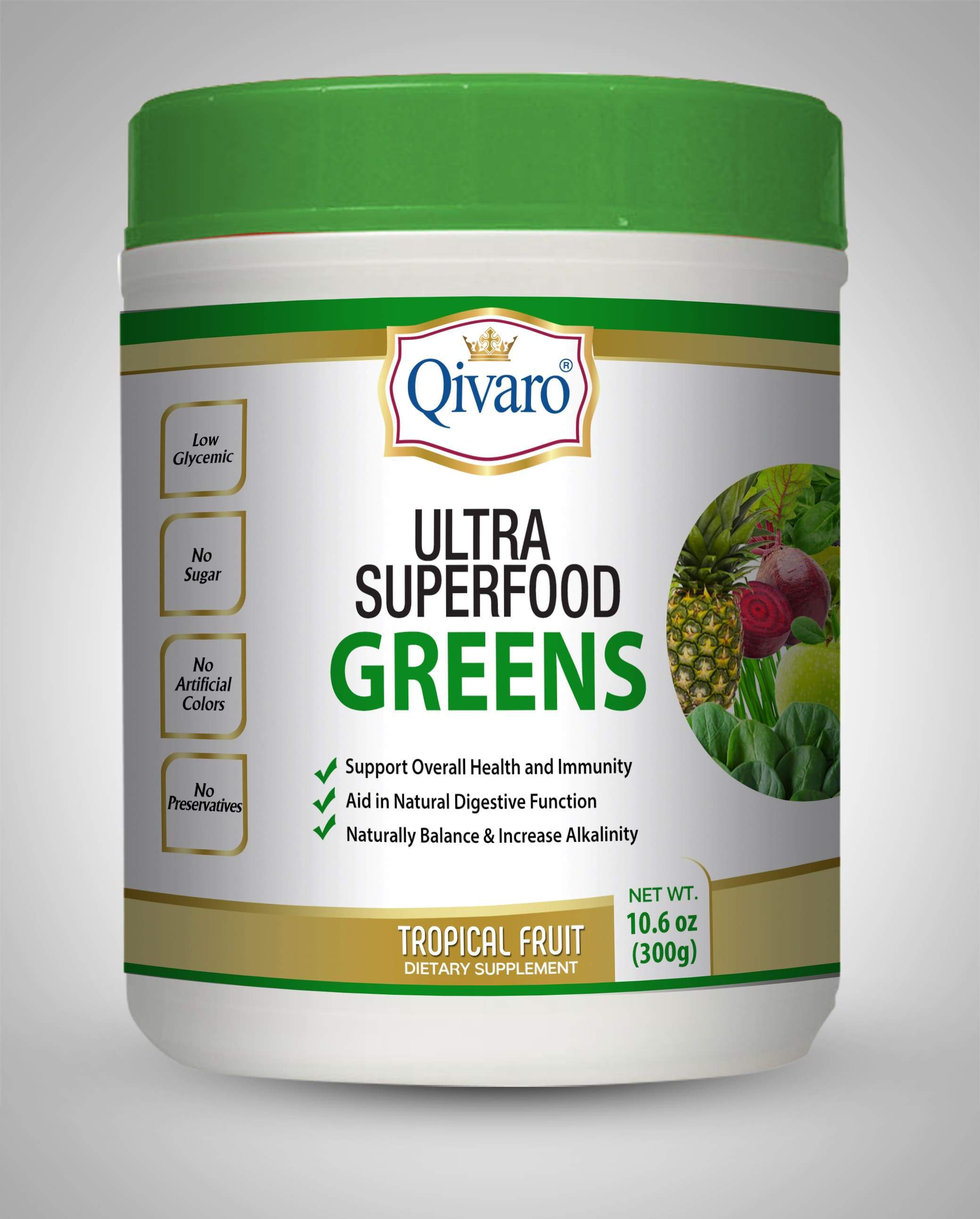 QIVP02:  Ultra Superfood Greens by Qivaro